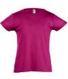 11981 Cherry SOL'S Girls Cherry T-Shirt Fuchsia colour image